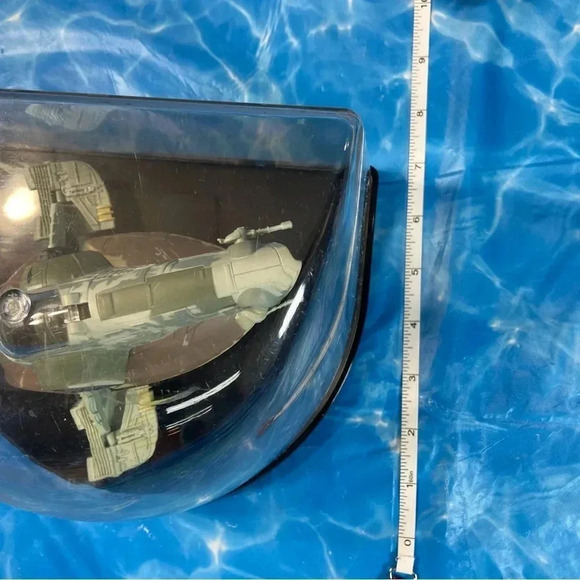 Star Wars - Boba Fett SLAVE 1 Ultra Titanium Series Diecast  Vehicle Hasbro 2006 - Picture 4 of 16